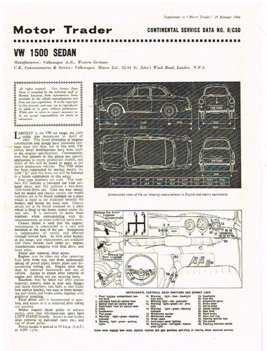 Type 1500 notchback - vw, 3