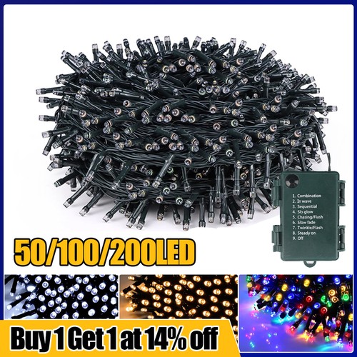 100 200 led fairy - led, lights
