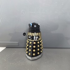 Doctor Who Custom Dalek Figure Black And Gold