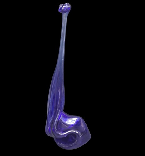 Vintage hand blown cobalt - vintage, blue