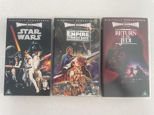 Star wars trilogy - vhs, uk