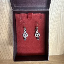 925 Silver Past Times Earrings | Vintage-Inspired Collectible