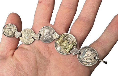 Wwii silver coin - silver, art