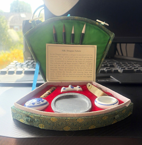 Chinese calligraphy set - chinese, in