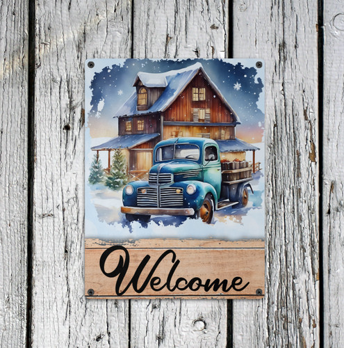 Country farmhouse winter - farmhouse,