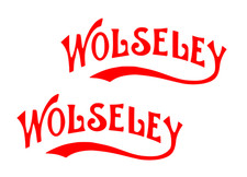Wolseley logo decal sticker-