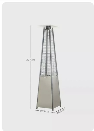 Outdoor gas pyramid patio - outdoor,