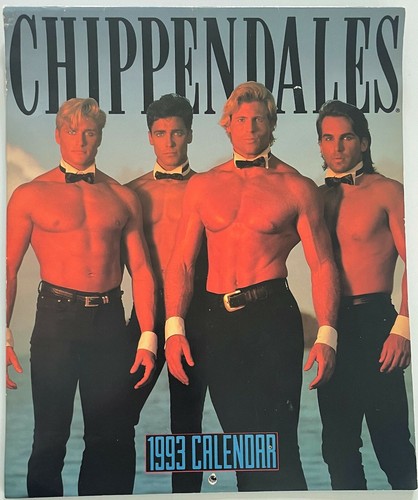 Chippendales calendar 1993 - chippendales,