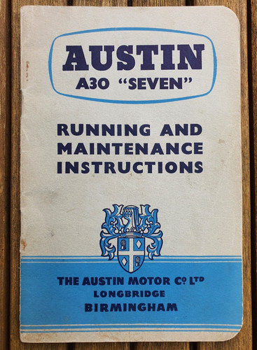 Austin seven a30 running - running, &