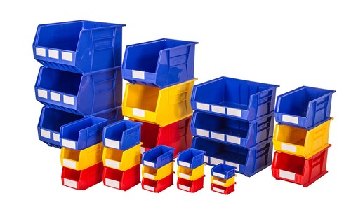 Rhino tuff plastic parts bins - rhino,