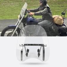 18"x16" Clear Windshield Windscreen Deflector For Harley Davidson Sportster 1200