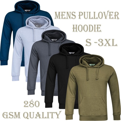 Mens pullover hoodie - hoodie, hooded