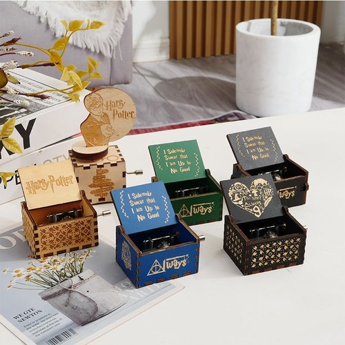Wood music box - wood,