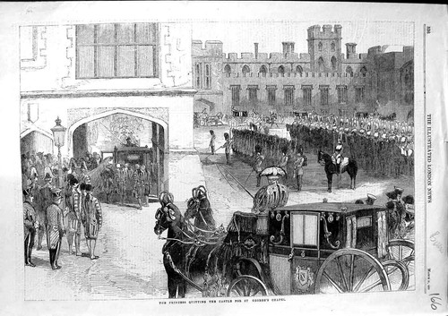Original old antique print - original,