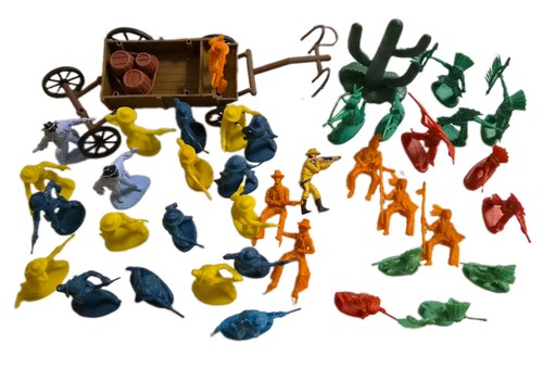 Cowboys indian figures - indian,
