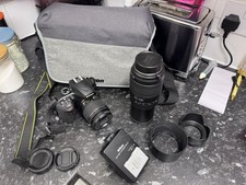 Nikon D3400 + Nikon 18-55mm G Lens + Tamron 70-300mm Macro Lens