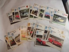 Car of the World History - Collectors Cards - "Photo Autopress " - YOU CHOOSE !