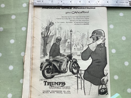 Triumph tiger cub - cub, period