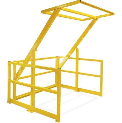 Yellow mezzanine saftey pallet - yellow,