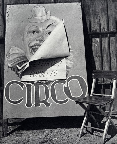 Circus study 1955 italian - circus, by