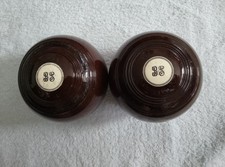 Lignum vitae crown green bowls