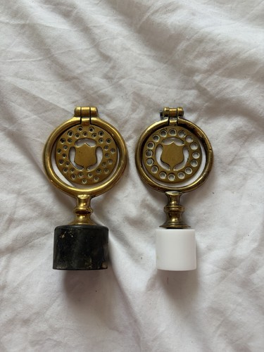 Antique brass horse - brass,