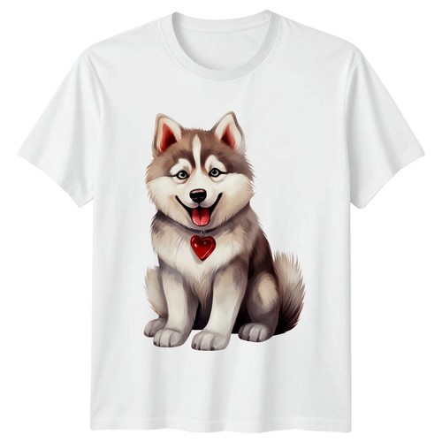 Husky puppy dog - dog, animals