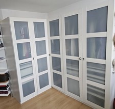 L Shape PAX Ikea Wardrobe With