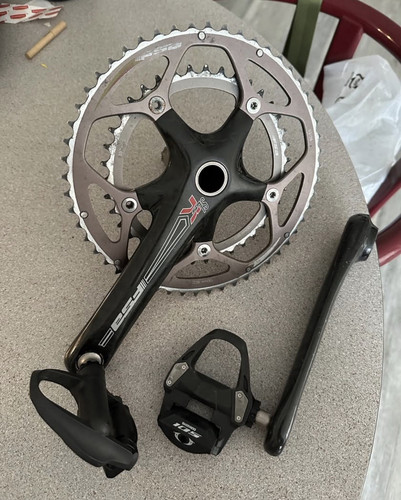 Fsa road double crankset - double,
