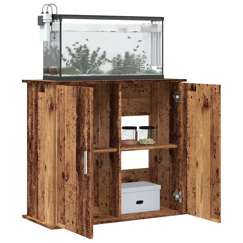 Modern wooden aquarium - modern, stand