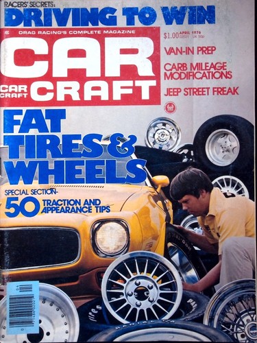 Vtg car craft - car, drag