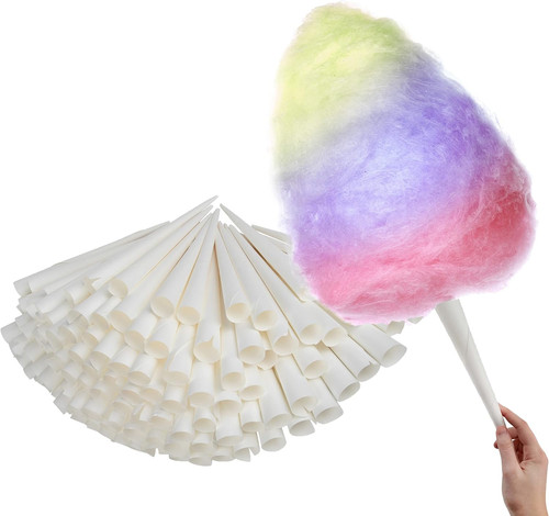 Cotton candy cones - cotton, pack)