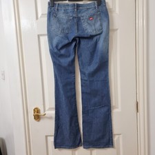 Vtg Y2K Miss Sixty Low Rise Jeans 'Straight Tommy' Blue Denim Size 31 W32 L34