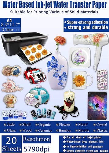 Sheets decal paper inkjet - sheets,
