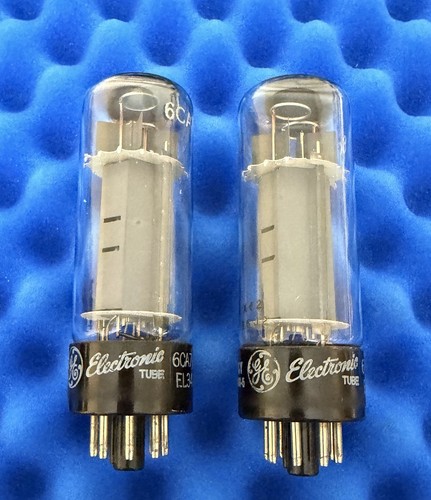 Two mullard 6ca7 - two, el34