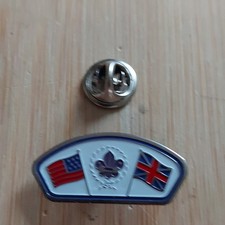 UK Scouting Boy Scouts Of America United Kingdom Metal Pin Badge 