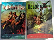 EDGAR RICE BURROUGHS THE GODS OF MARS / WARLORD OF MARS 2 x SOFTBACK JOHN CARTER