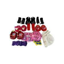 Build A Bear Shoes Bundle Roller Skates Wellies Hat Brush Pads Accessories