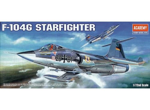 Academy 12443 f 104g - 1/72, f-104g
