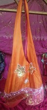 Orange cloth shoulder - cloth, bag