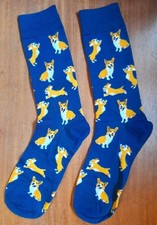 Novelty Queens Corgi Socks