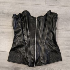 Allure Lingerie Black Faux