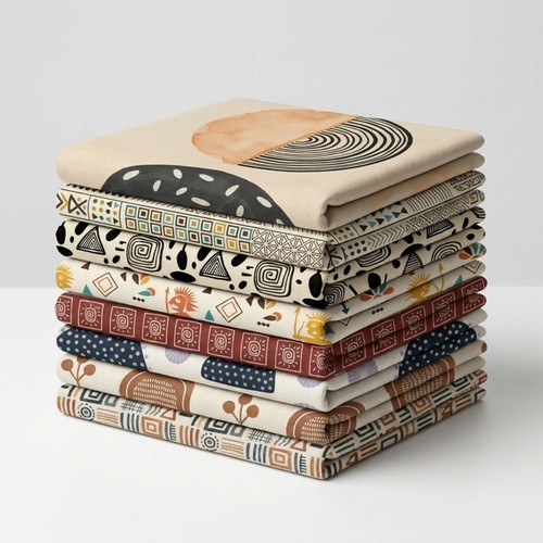 Boho abstract earthy - 9,