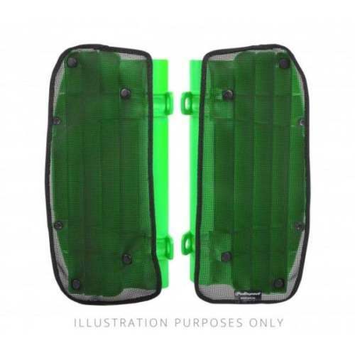 Kawasaki radiator louvers - radiator,
