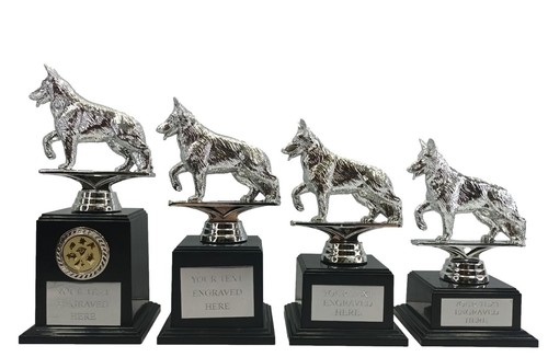 Personalised silver dog show - personalised,