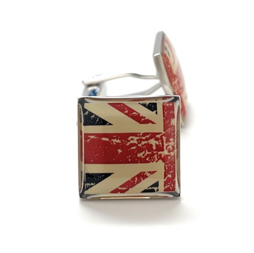 Old school cufflinks flag - old,