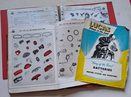 Vintage lucas motorcycle - vintage,