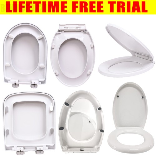 Bathroom soft close toilet - bathroom,