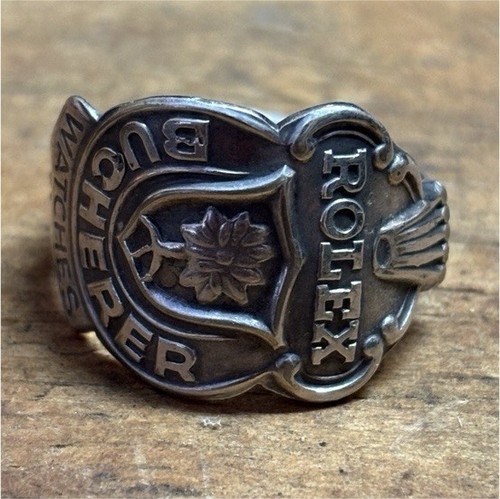 Rolex spoon vintage silver - rolex,
