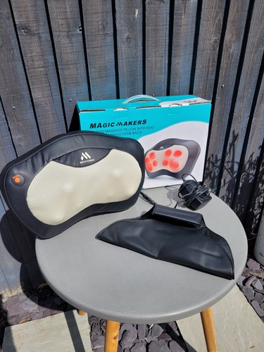 Electric back massager with - back,